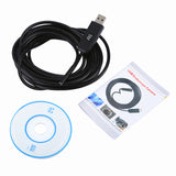 WIFI Endoscope Waterproof Borescope Inspection 2.0mp Camera USB IOS Android [Ultra Slim 5.5mm Dia.]