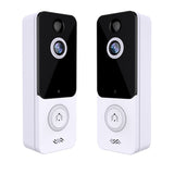 T9 WiFi Wireless Video Doorbell Camera with Wireless Chime Two-Way Audio, Motion Detection Alerts 1080p HD IR Night Vision Rechargeable Battery, 120°Wide Angle Remote Monitoring