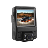 Dash Cam Dual Camera 2CH Car Recorder GPS Logger Google Map G-Sensor