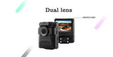 Dash Cam Dual Camera 2CH Car Recorder GPS Logger Google Map G-Sensor