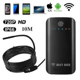 WIFI Endoscope Waterproof Borescope Inspection 2.0mp Camera USB IOS Android [Ultra Slim 5.5mm Dia.]