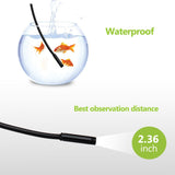 WIFI Endoscope Waterproof Borescope Inspection 2.0mp Camera USB IOS Android [Ultra Slim 5.5mm Dia.]