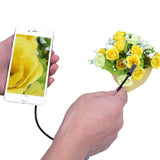 WIFI Endoscope Waterproof Borescope Inspection 2.0mp Camera USB IOS Android [Ultra Slim 5.5mm Dia.]