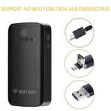 WIFI Endoscope Waterproof Borescope Inspection 2.0mp Camera USB IOS Android [Ultra Slim 5.5mm Dia.]